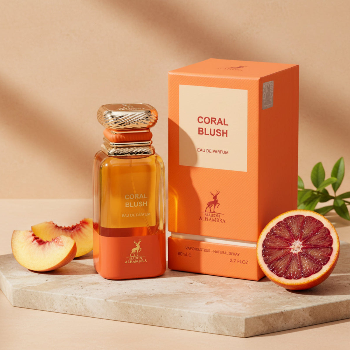 Coral Blush by Maison Alhambra perfume for unisex EDP 2.7 oz New in Box