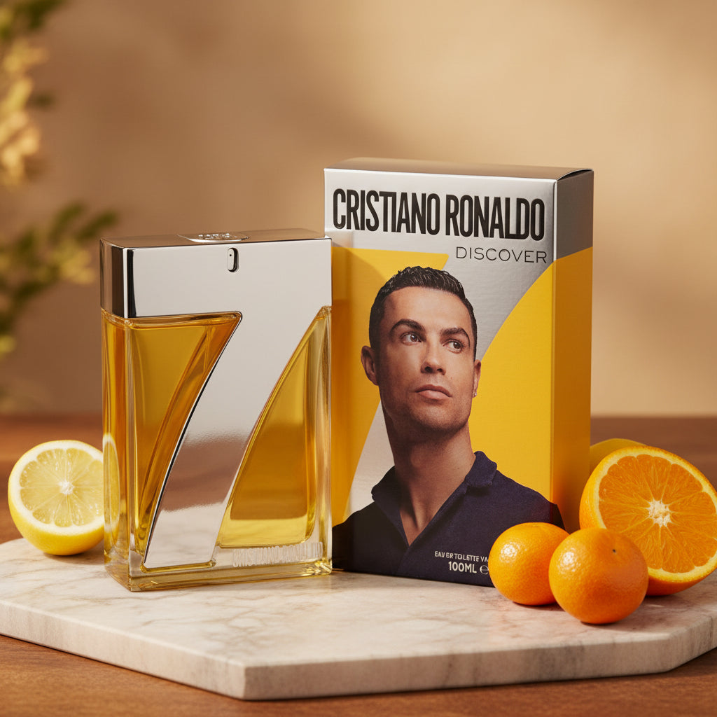 Cristiano Ronaldo CR7 Discover Eau de Toilette (EDT) Spray for Men 3.4 oz (100 ml) NIB