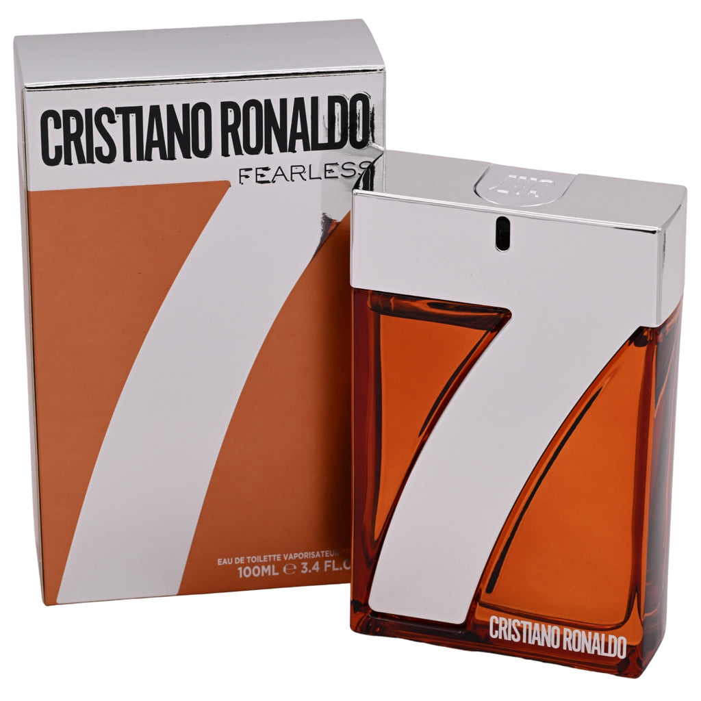 Cristiano Ronaldo CR7 Fearless Eau de Toilette Spray for Men 3.4 oz (New Retail Box)