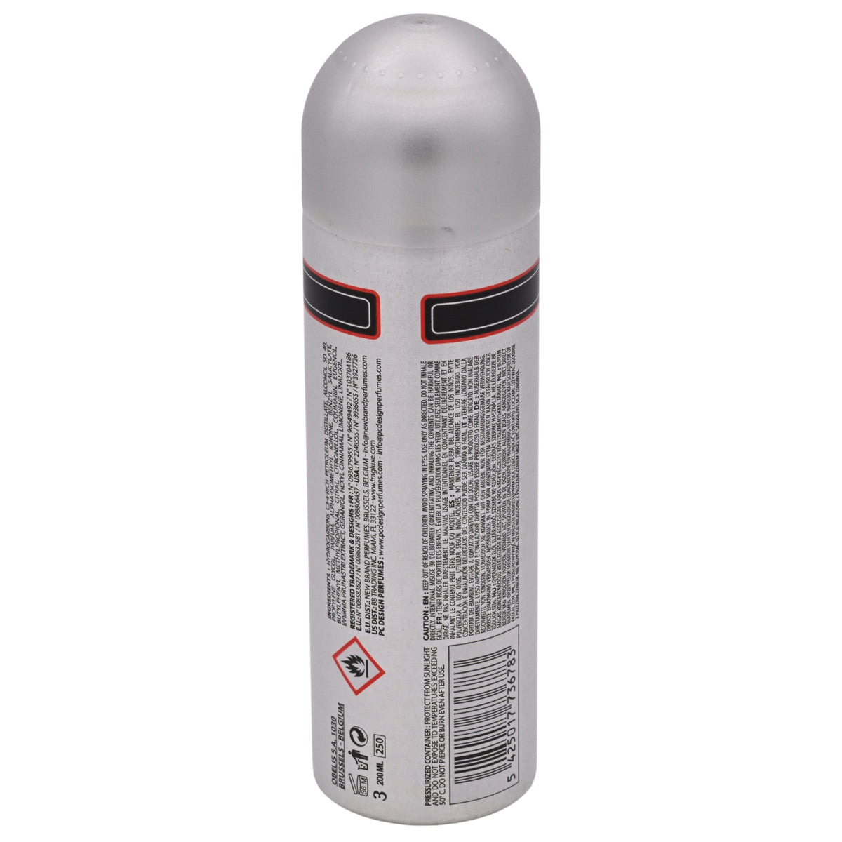 Cuba Black by Cuba Body Spray for Men, 6.7 oz (200 ml)