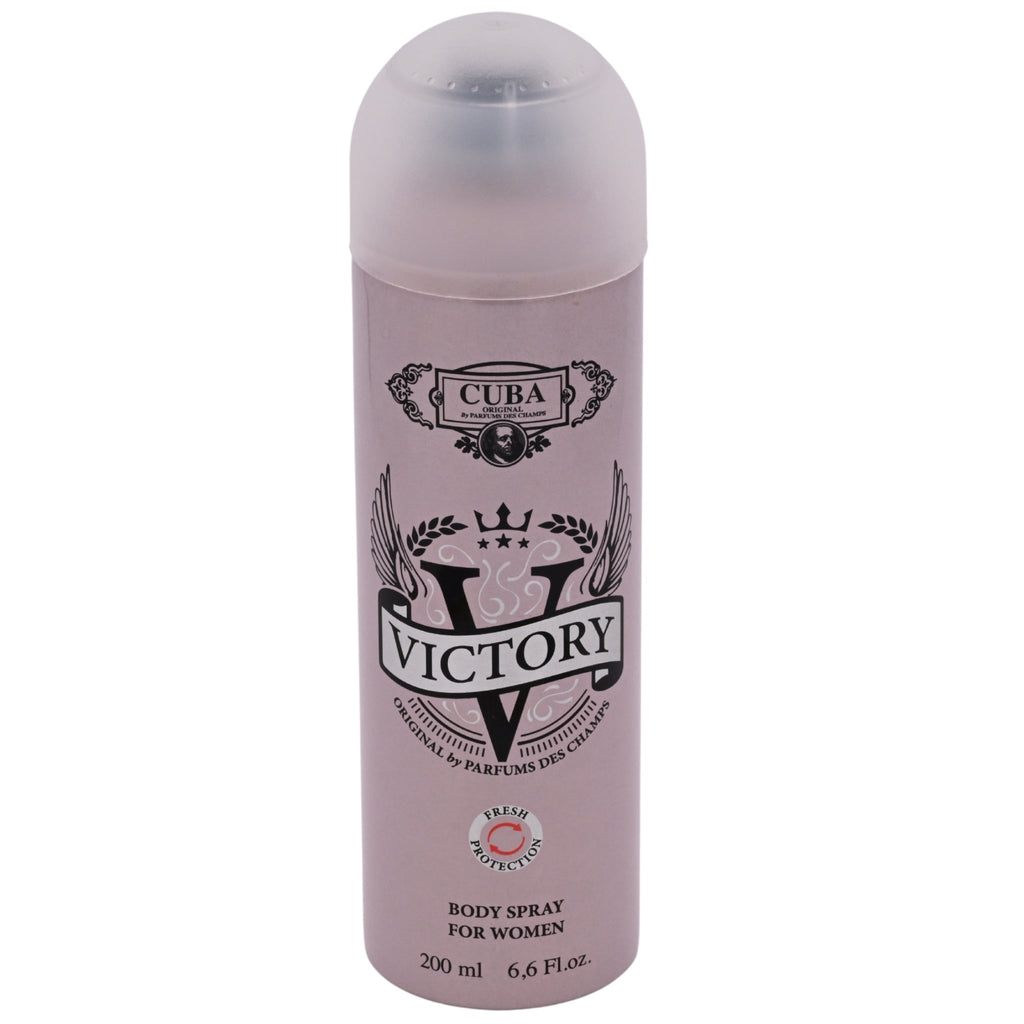 Cuba Victory Body Spray Deodorant Spray for Women 6.7 oz (200 ml)