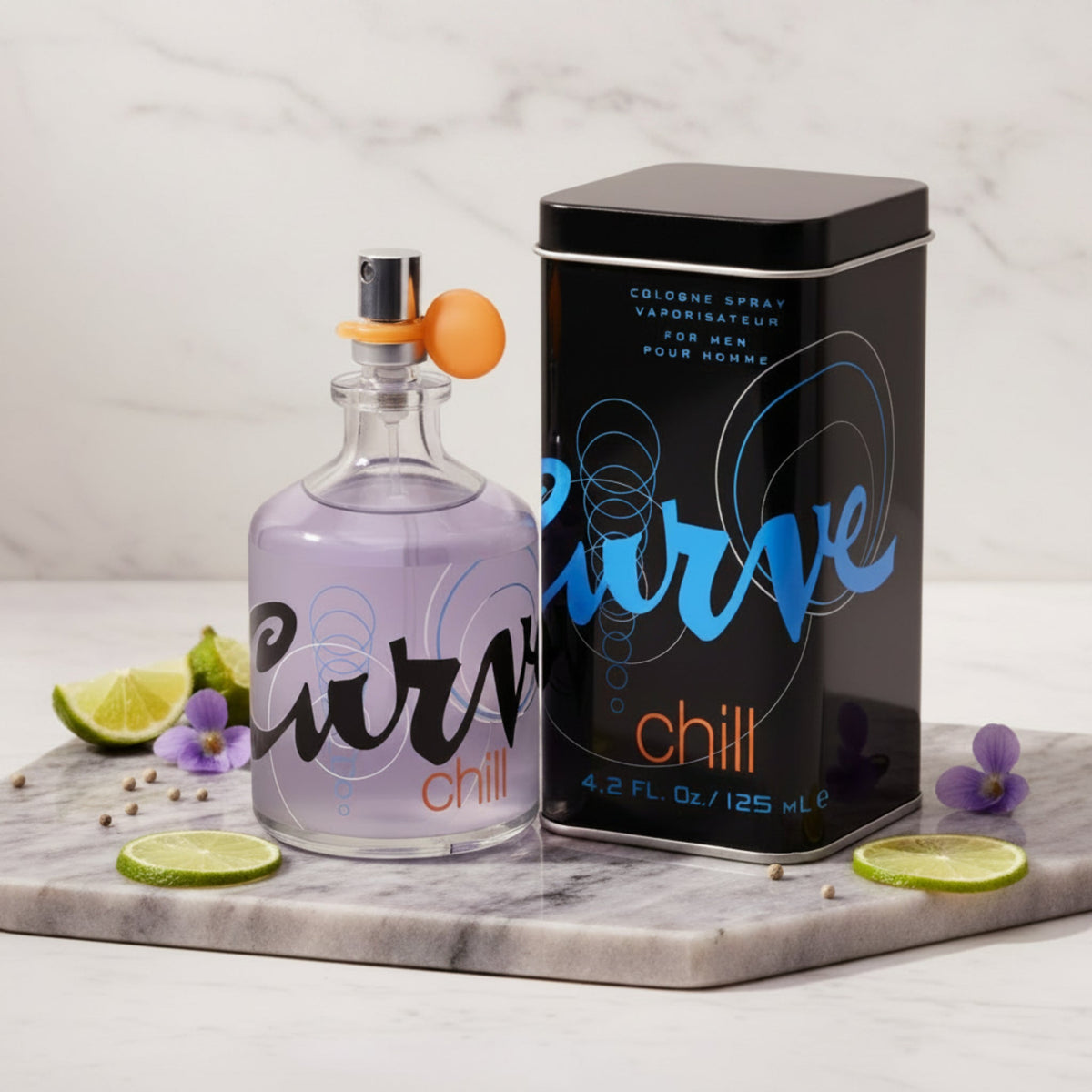 CURVE CHILL by Liz Claiborne 4.2 oz EDC For Men New in Box