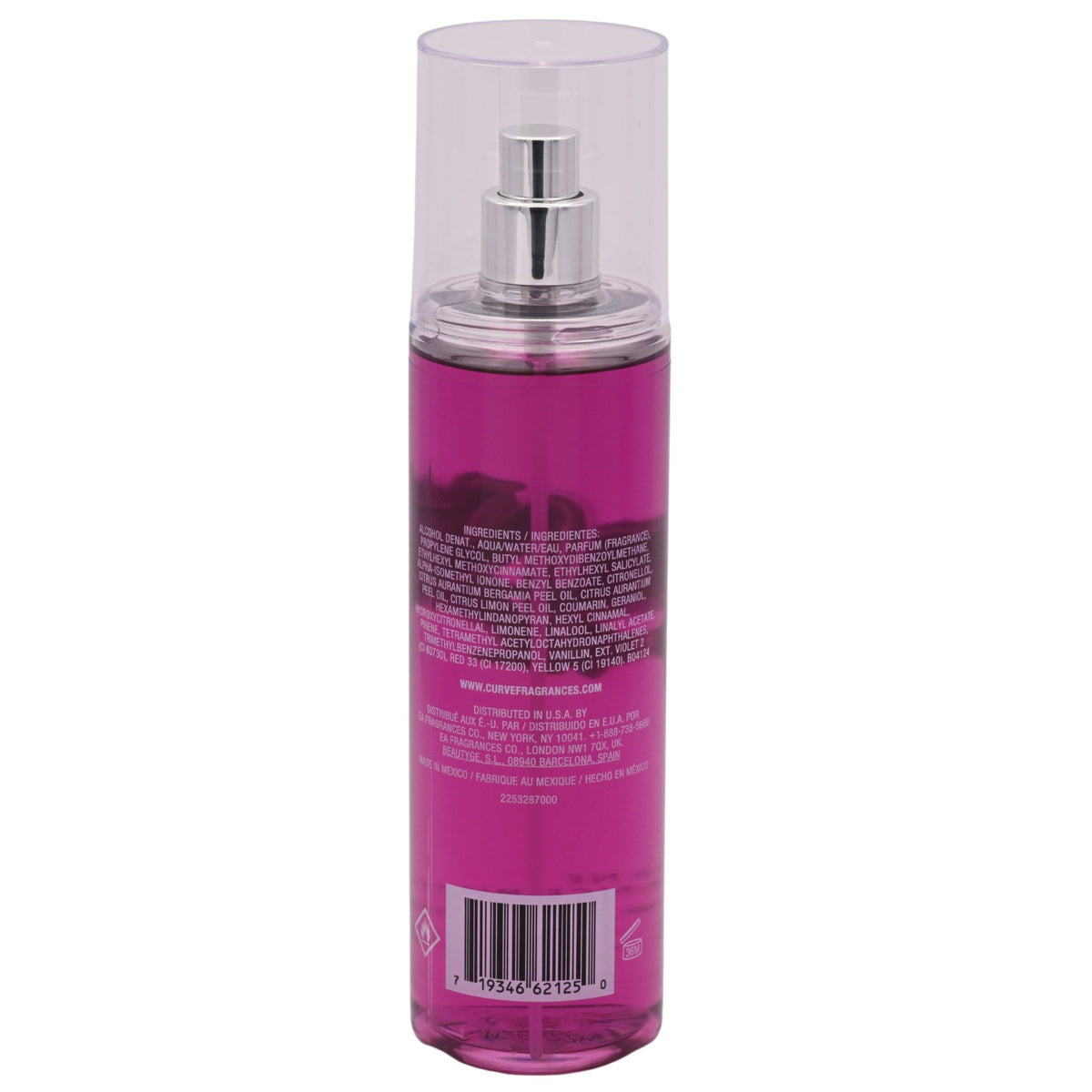 Curve Crush Fine Fragrance Mist Spray for Women 8.0 fl oz (236 ml) by Curve Fragrances