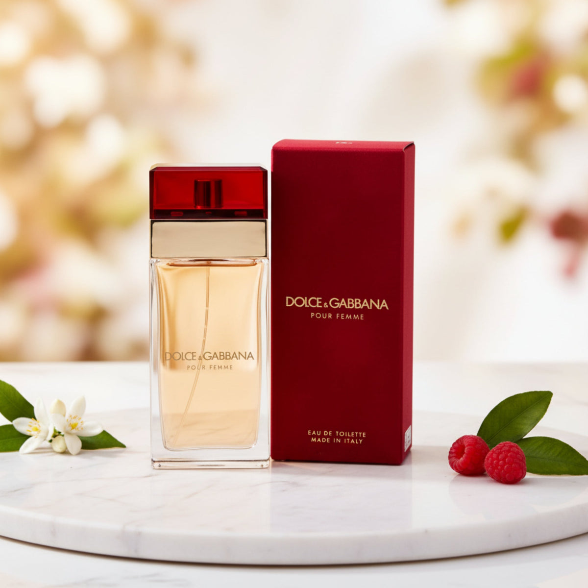 D & G Pour Femme Dolce & Gabbana 3.3 / 3.4 oz EDT Perfume for Women New In Box
