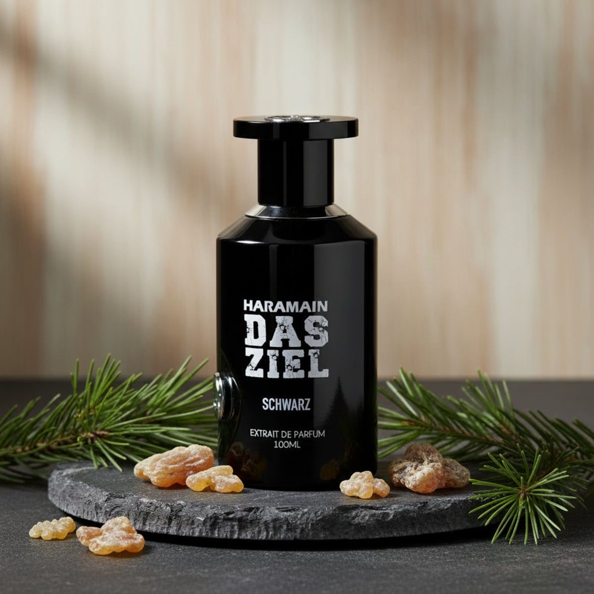 Das Ziel Schwarz by Al Haramain for unisex EDP 3.3 / 3.4 oz New in Box