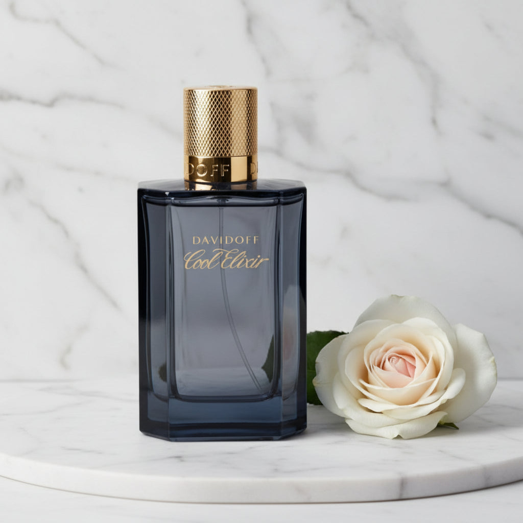 Davidoff Cool Elixir Parfum Intense Spray for Men 3.4 oz (100 ml) New Retail Box