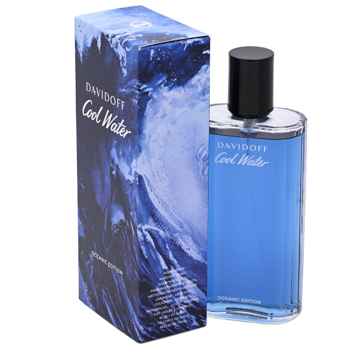 Davidoff Cool Water Oceanic Edition Eau de Toilette Spray for Men 4.2 oz (125 ml) by Davidoff