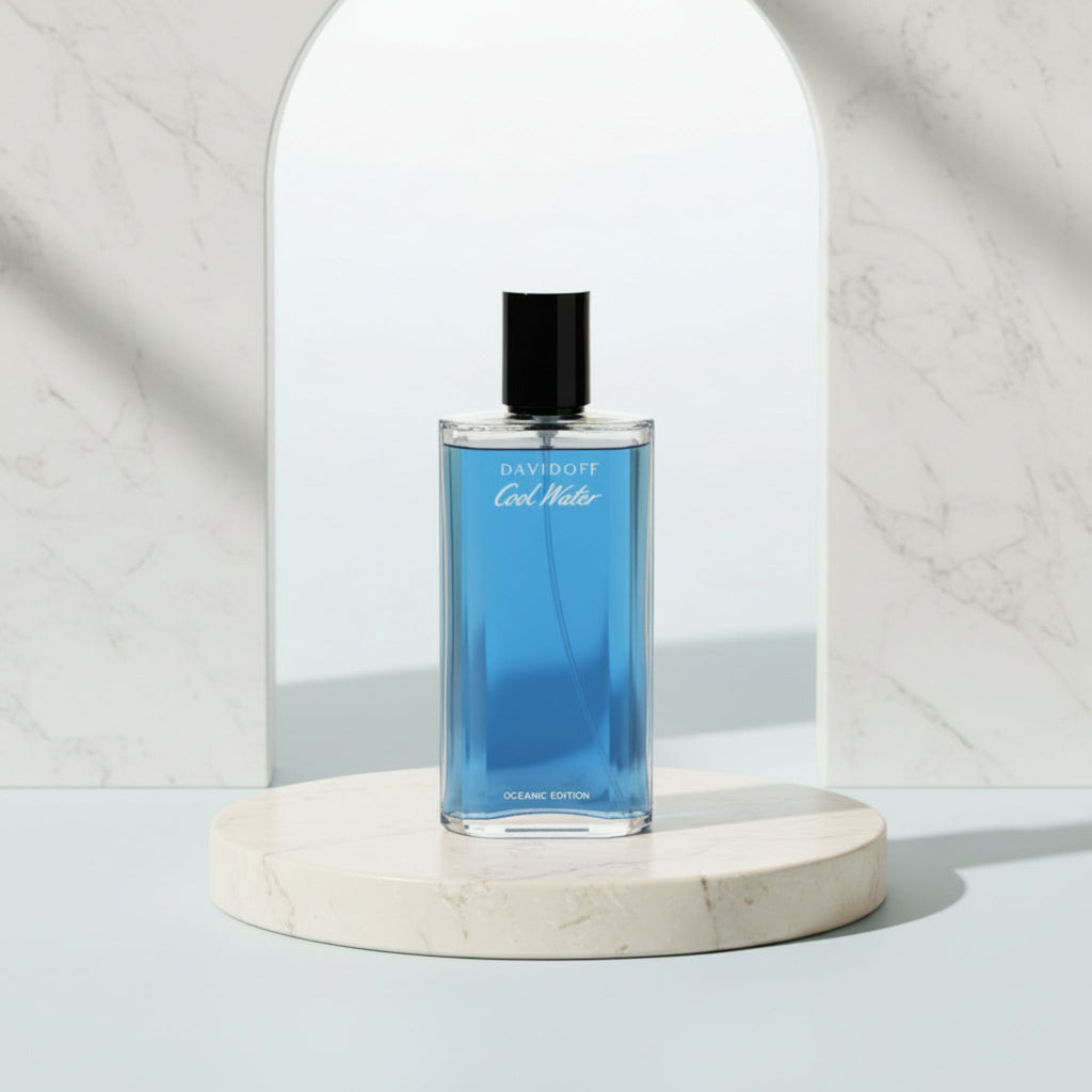 Davidoff Cool Water Oceanic Edition Eau de Toilette Spray for Men 4.2 oz (125 ml) by Davidoff