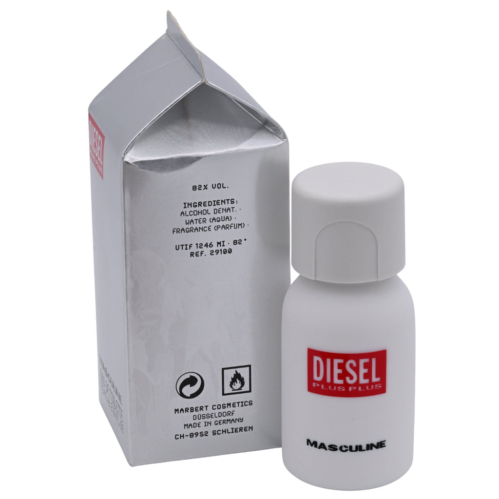 DIESEL PLUS PLUS MASCULINE for Men Cologne 2.5 oz New in Box