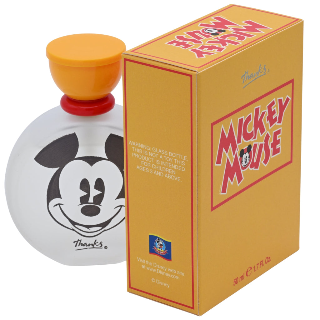 Disney Mickey Mouse Eau de Toilette Spray for Kids 1.7 oz (New Retail Box)