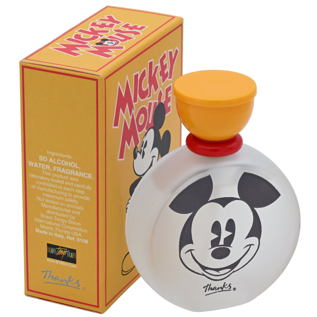 Disney Mickey Mouse Eau de Toilette Spray for Kids 1.7 oz (New Retail Box)