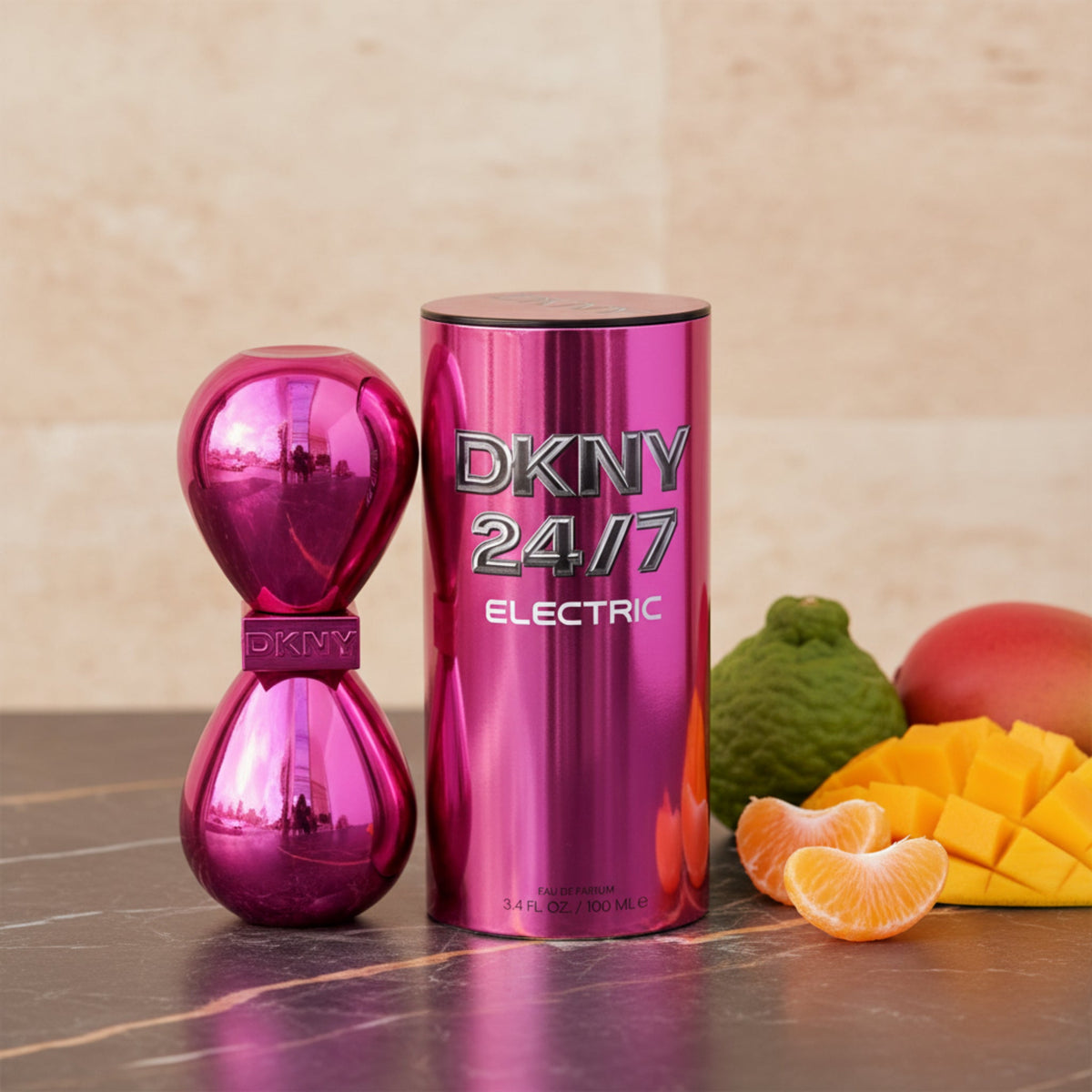 DKNY 24/7 Electric Eau de Parfum Spray for Women 3.4 oz (100 ml) by Donna Karan