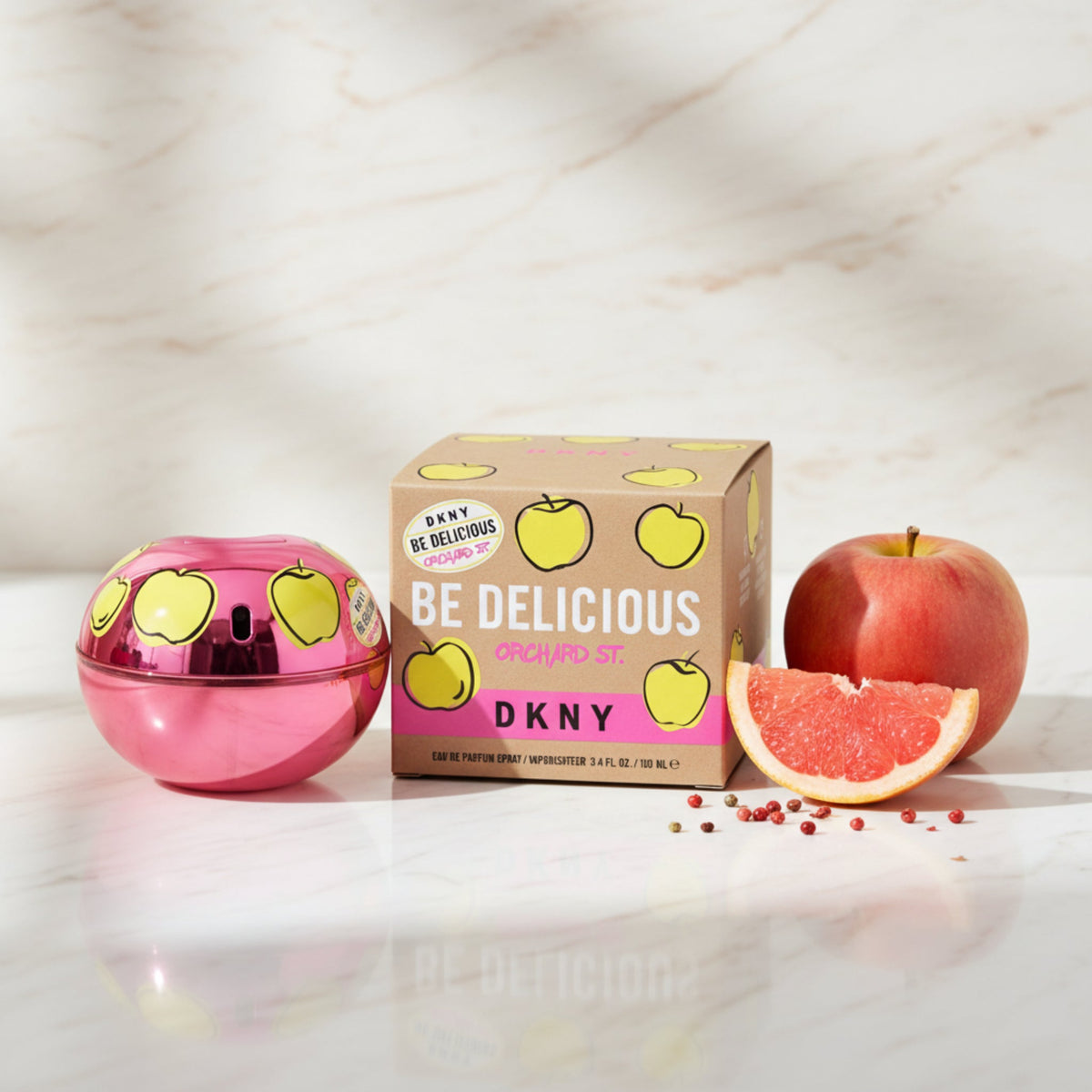 DKNY Be Delicious Orchard St Eau de Parfum Spray for Women 3.4 oz (100 ml) by Donna Karan
