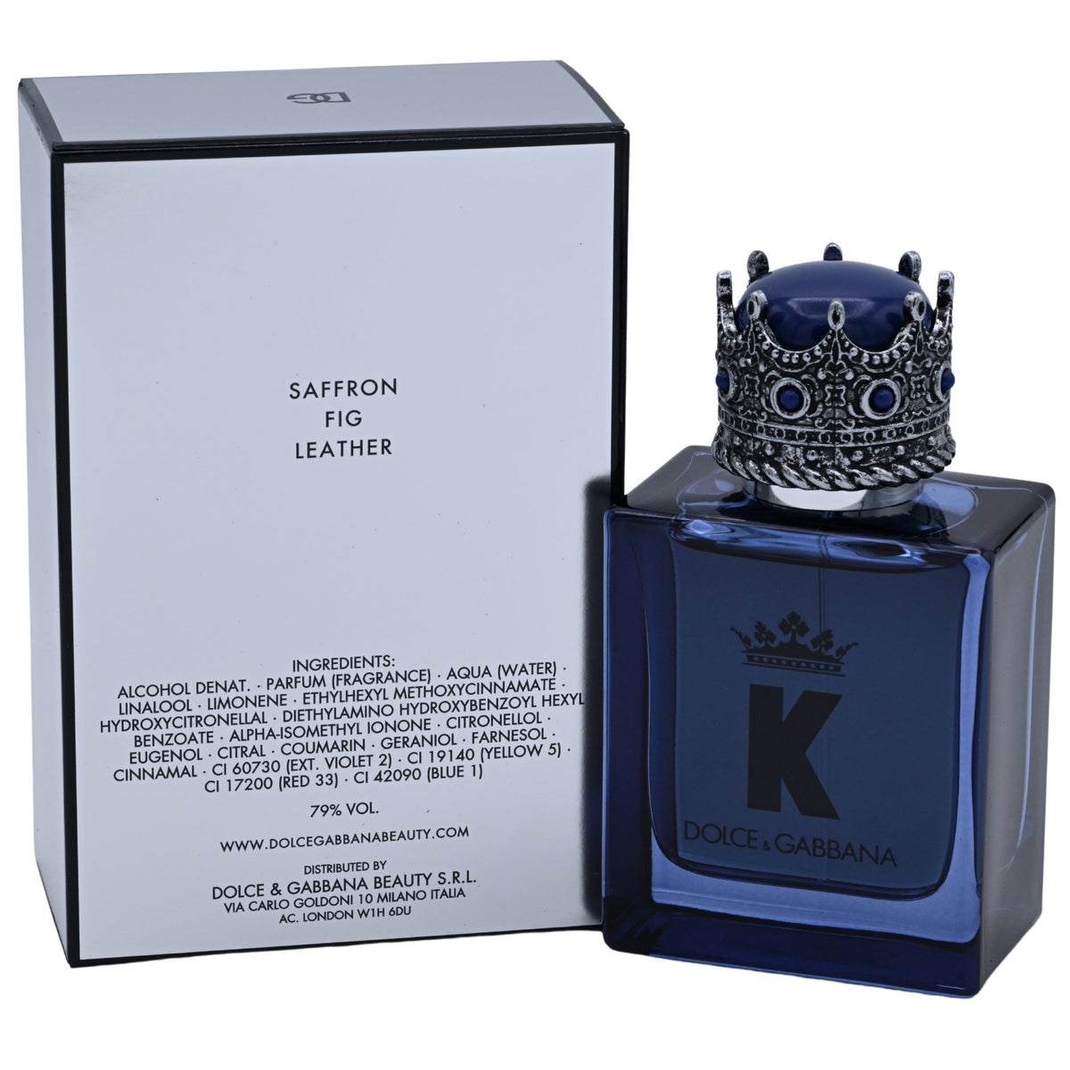 Dolce & Gabbana K by Dolce & Gabbana Intense Eau de Parfum Spray for Men 1.7 oz (50 ml) New in Box