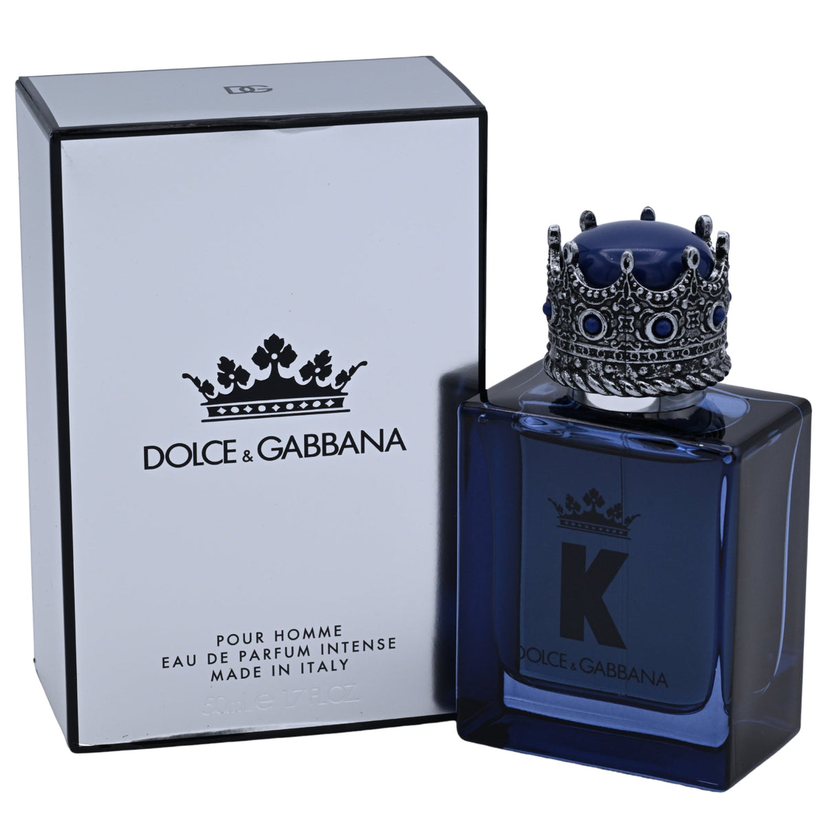 Dolce & Gabbana K by Dolce & Gabbana Intense Eau de Parfum Spray for Men 1.7 oz (50 ml) New in Box