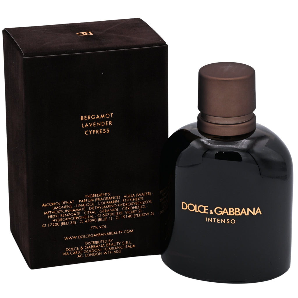 Dolce & Gabbana Pour Homme Intenso 4.2 oz EDP for Men NEW IN BOX