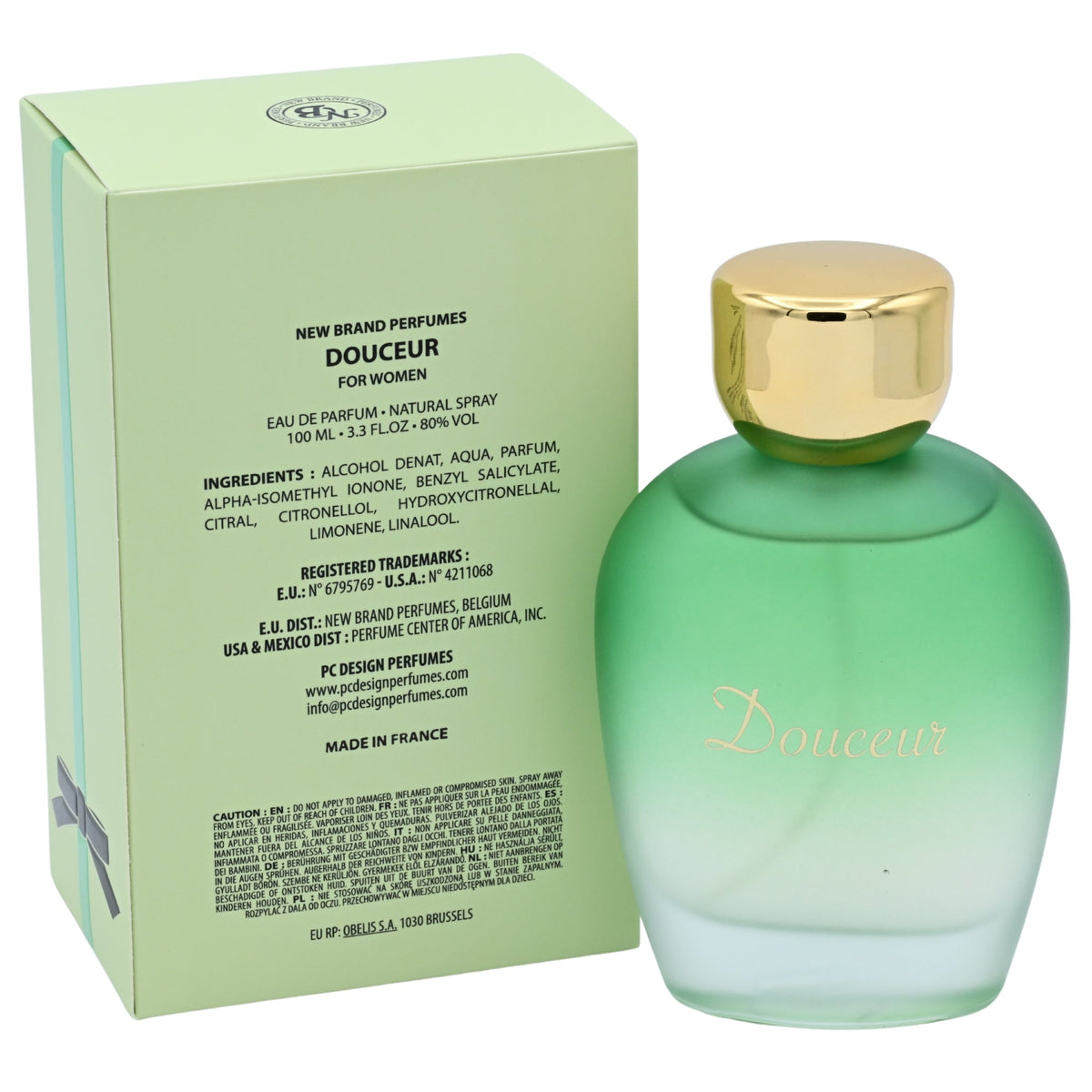Douceur by New Brand perfume for women EDP 3.3 /3.4 oz New In Box