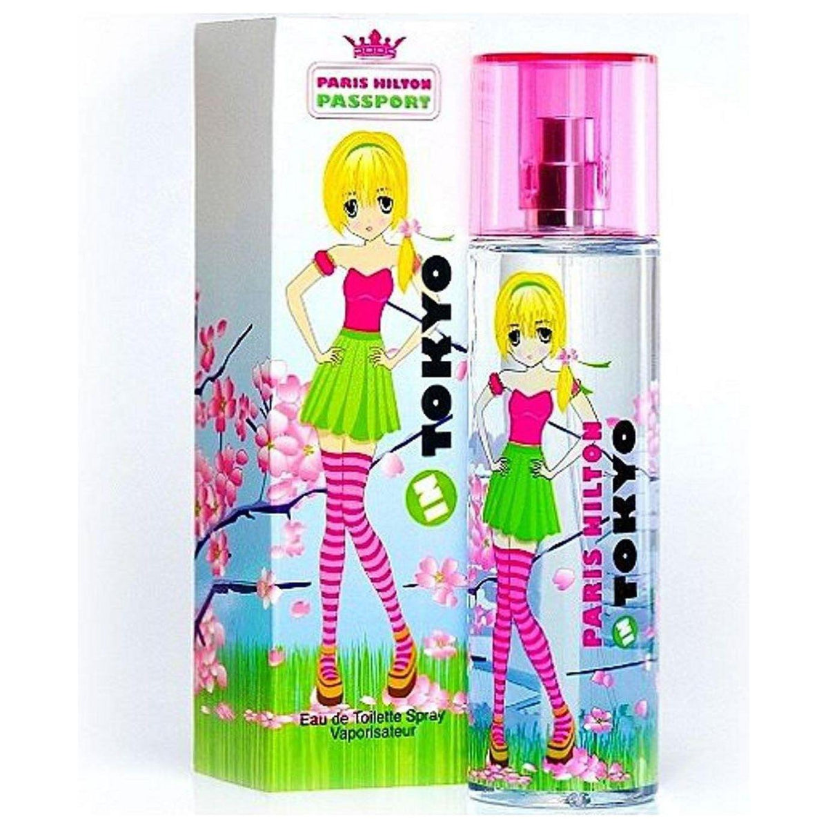PASSPORT in TOKYO by Paris Hilton 3.4 oz edt Spray Perfume NEW IN BOX