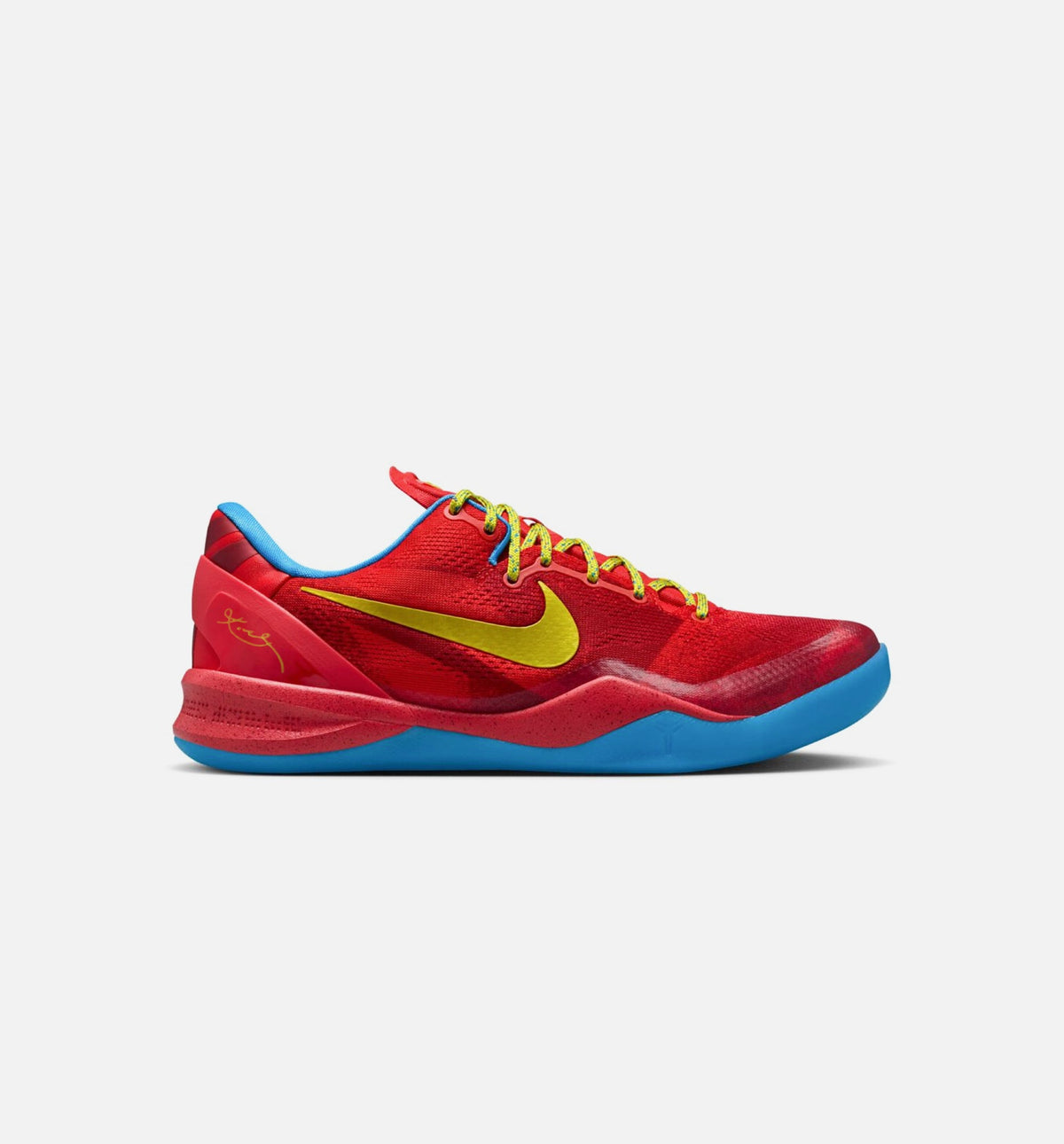 Kobe VIII Protro Year Of The Horse Mens Lifestyle Shoe - Light Crimson/Vivid Blue/Bright Citron Limit One Per Customer