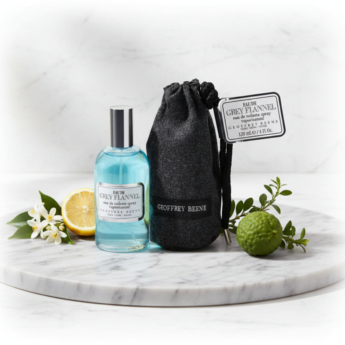 EAU de GREY FLANNEL by Geoffrey Beene 4 / 4.0 oz EDT For Men New in Box