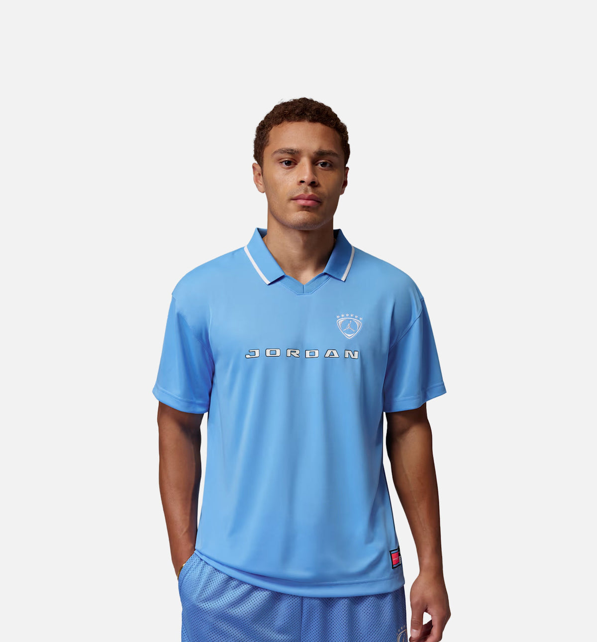 Brooklyn Soccer Mens Short Sleeve Shirt - University Blue