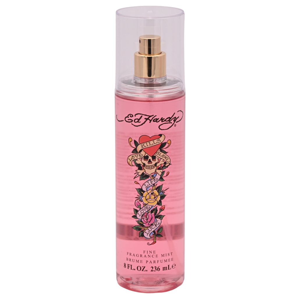 Ed Hardy Fine Fragrance Mist for Women, Fragrance Mist Spray, 8 fl oz (New)