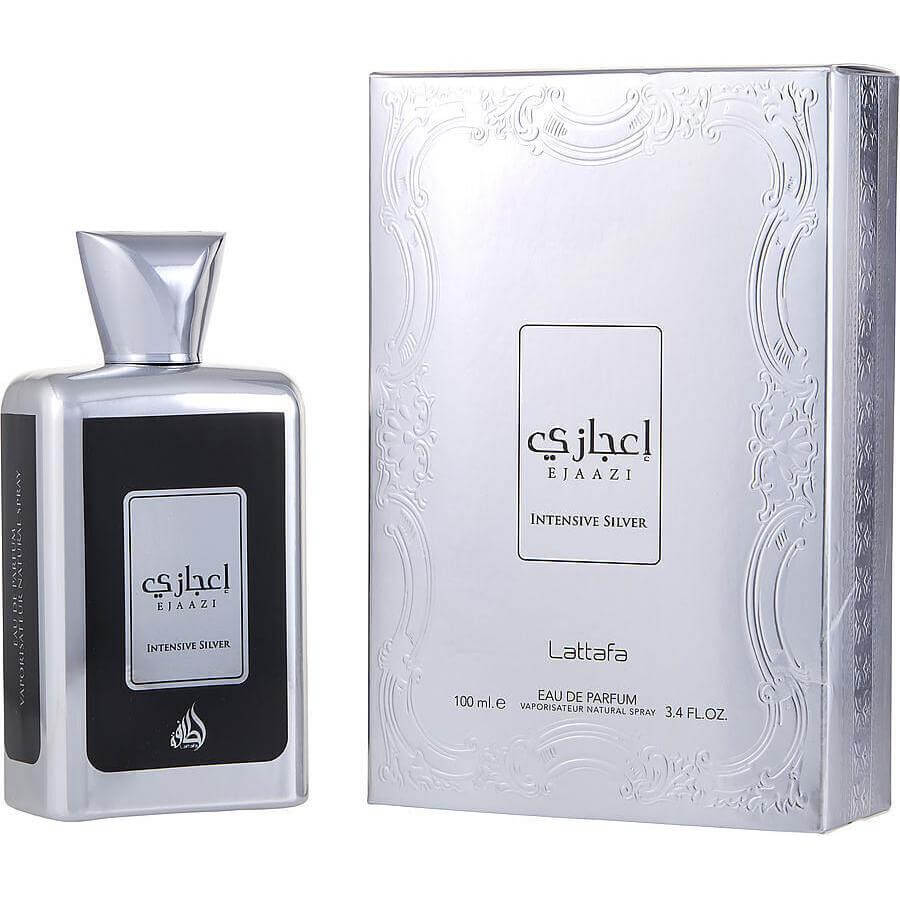 Lattafa Ejaazi Intensive Silver Unisex EDP 3.3/3.4 oz. New Box