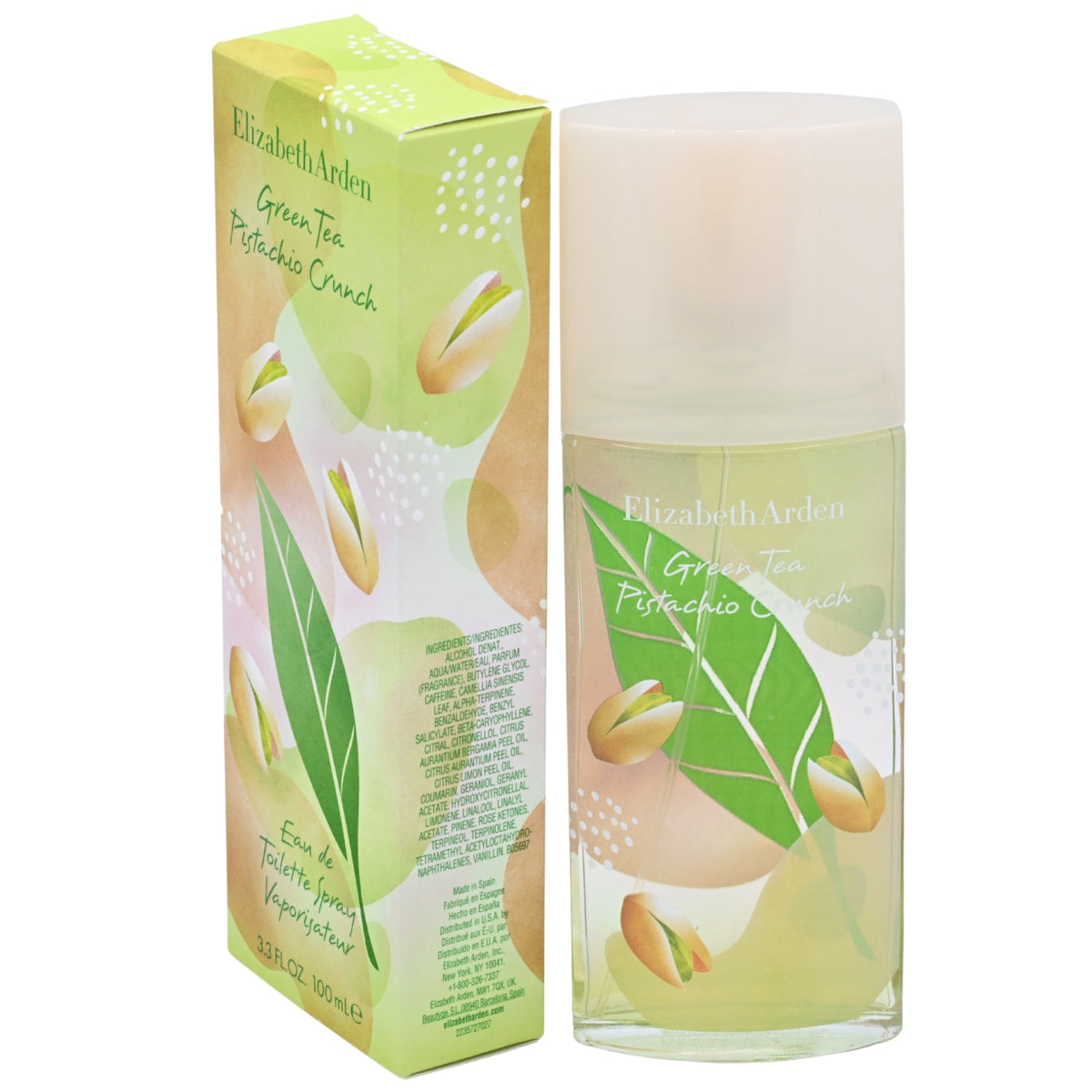 Elizabeth Arden Green Tea Pistachio Crunch Eau de Toilette (EDT) Spray for Women 3.4 oz New Retail Box