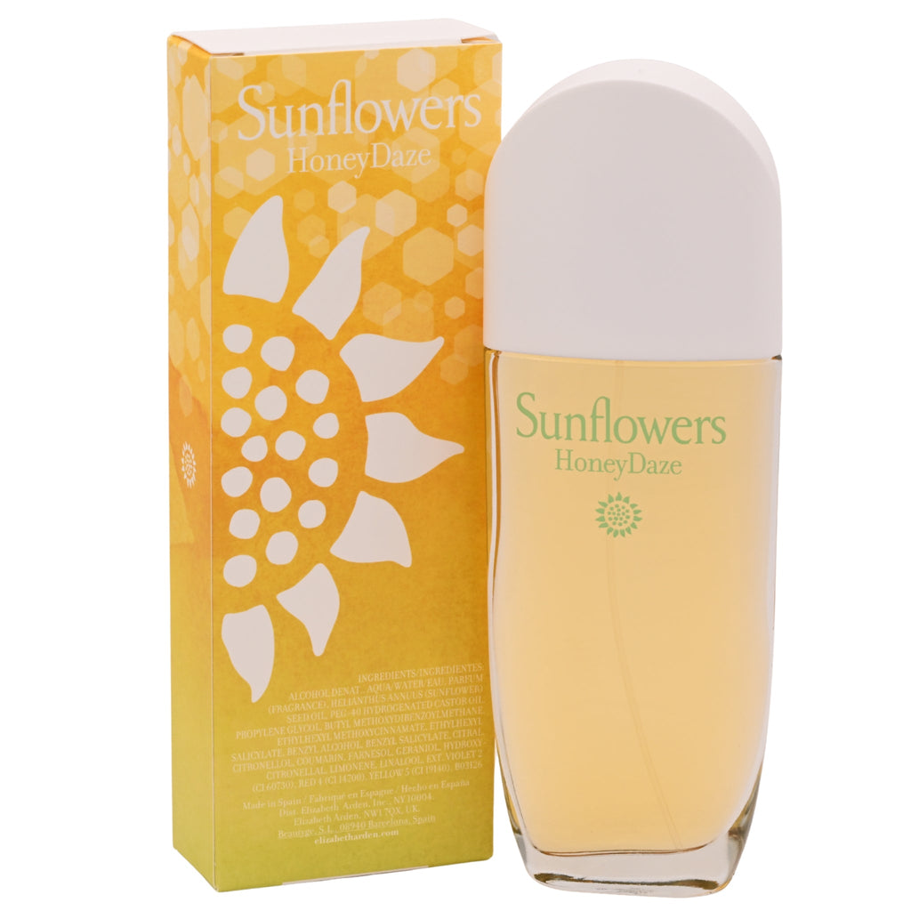 Elizabeth Arden Sunflowers HoneyDaze Eau de Toilette Spray for Women 3.4 oz (New Retail Box)