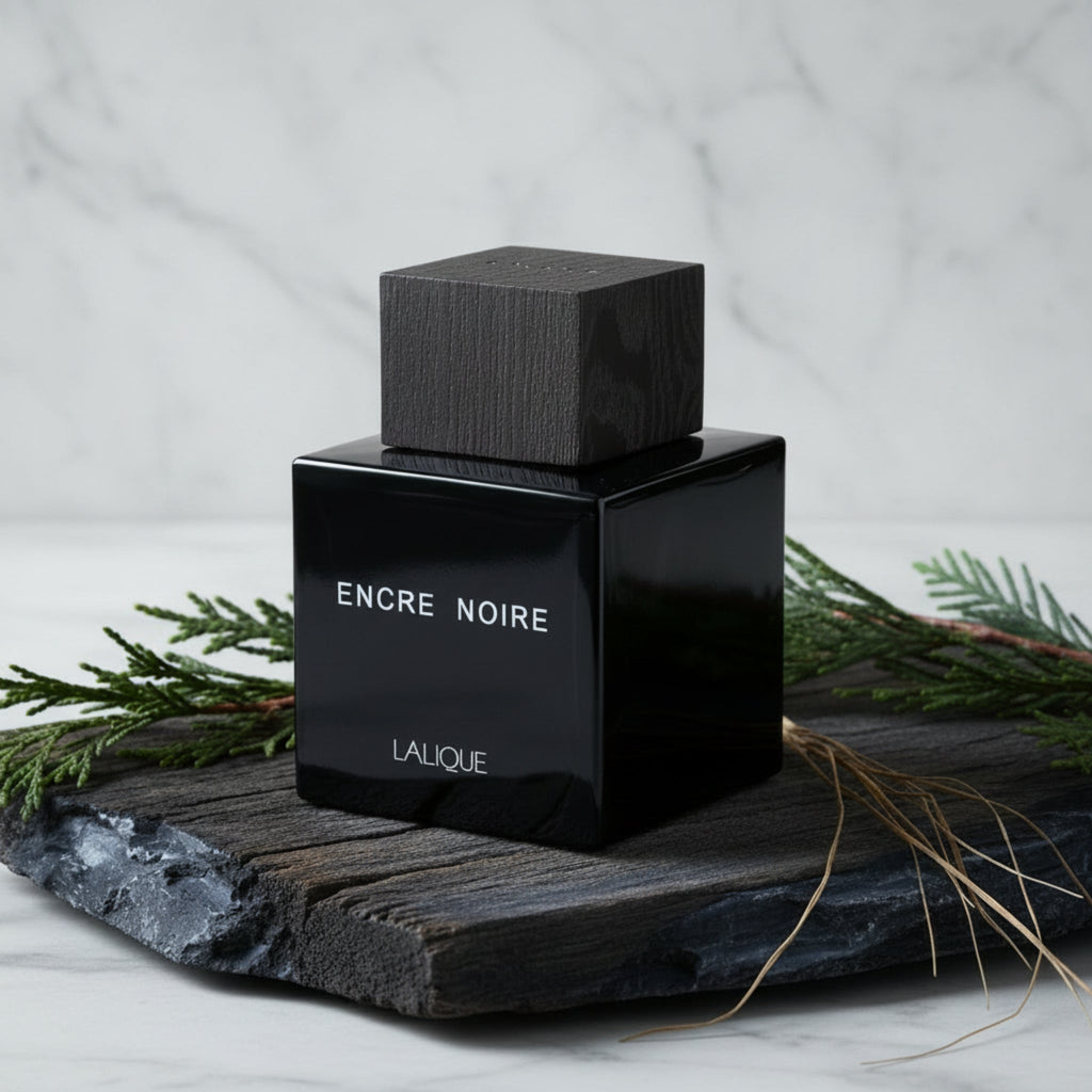 Encre Noire by Lalique Cologne for Men EDT 3.3 / 3.4 oz New In Box