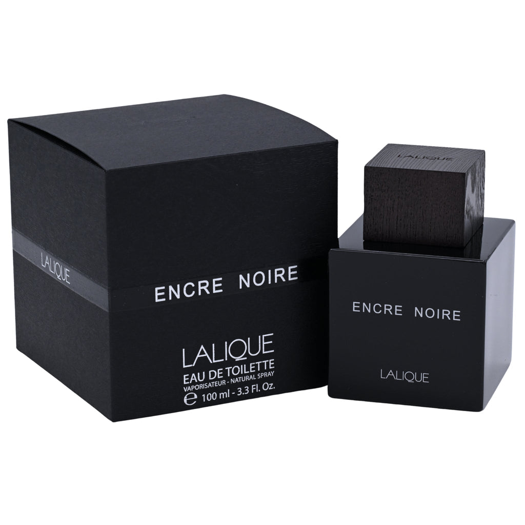 Encre Noire by Lalique Cologne for Men EDT 3.3 / 3.4 oz New In Box