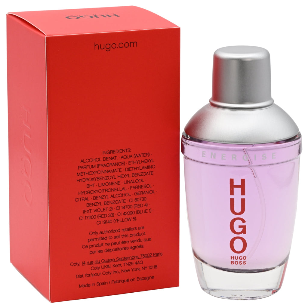 Energise by Hugo Boss cologen for men EDT 2.5 oz New in Box