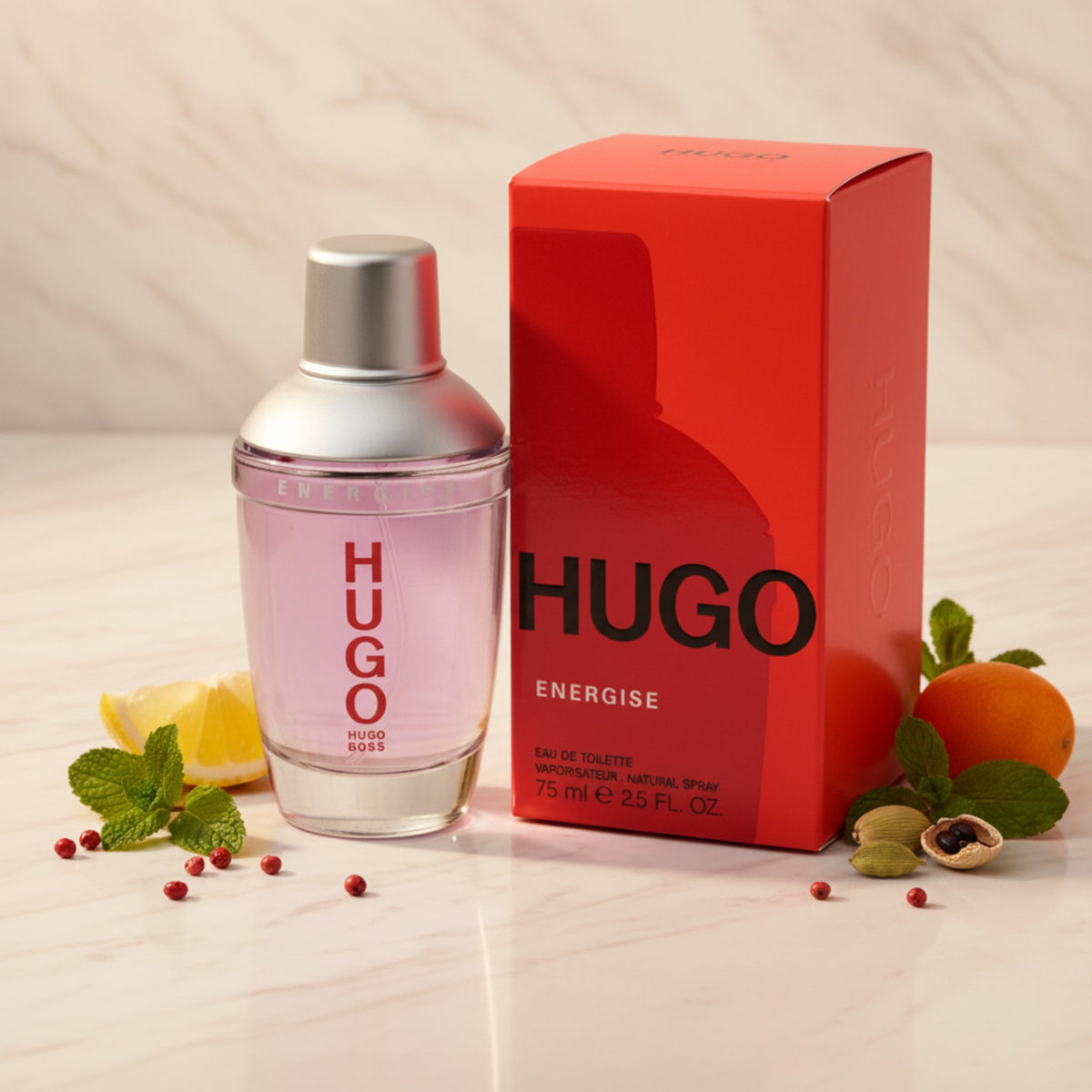 Energise by Hugo Boss cologen for men EDT 2.5 oz New in Box
