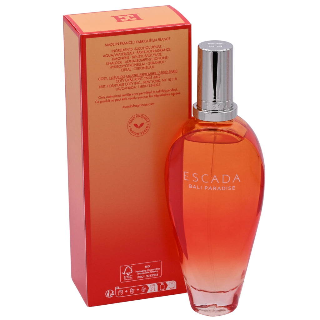 Escada Bali Paradise Eau de Toilette (EDT) Spray for Women 3.4 oz / 100 ml, by Escada