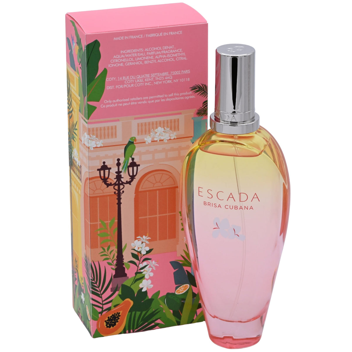 Escada Brisa Cubana Eau de Toilette Spray for Women 3.4 oz (100 ml) - Limited Edition