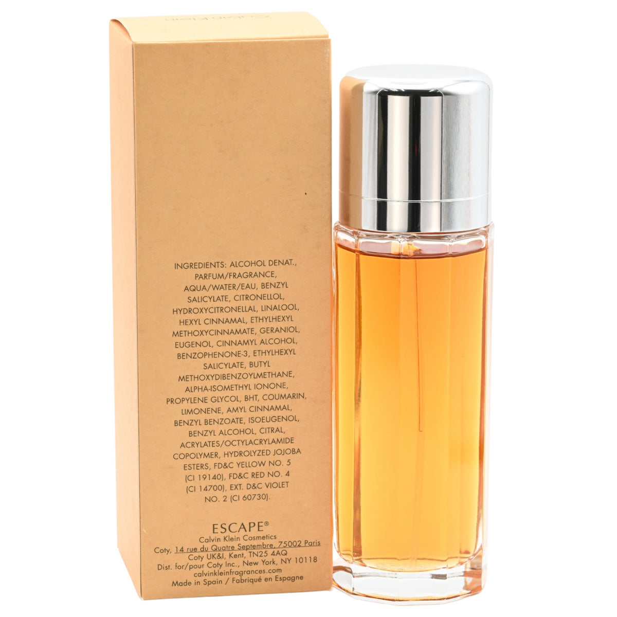 ESCAPE by Calvin Klein Perfume for Women EDP 3.3 / 3.4 oz New in Box