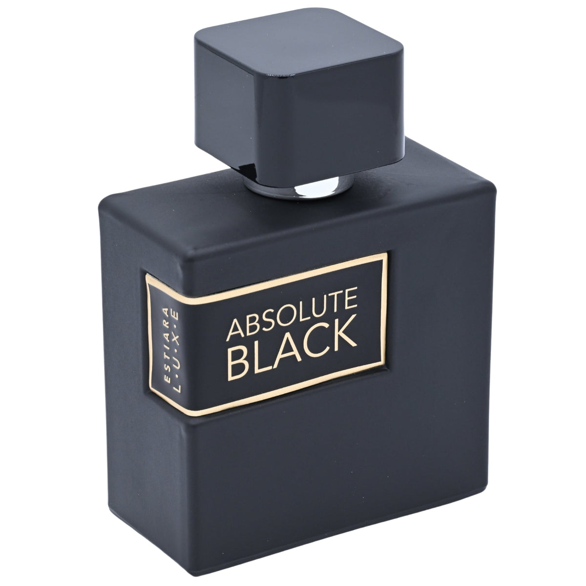 Estiara Luxe Absolute Black EDP Spray Men 3.4 oz 100ml New Box