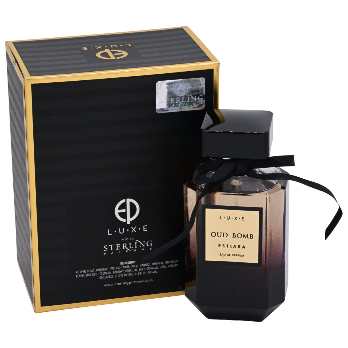 Estiara Luxe Oud Bomb Eau de Parfum Spray for Women 3.4 oz (100 ml)