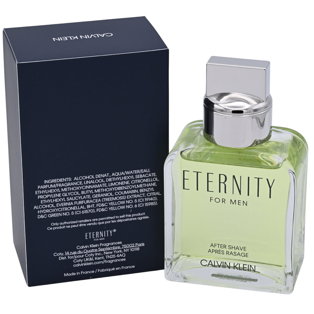 Eternity by Calvin Klein After Shave for Men 3.3 / 3.4 oz / 100 ml New in Box