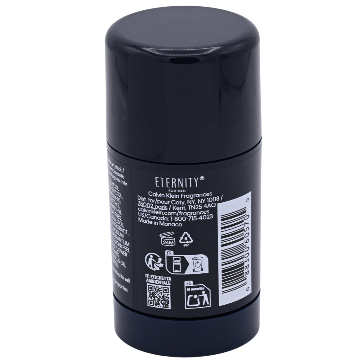 Eternity by Calvin Klein Alcohol Free Deodorant Stick for Men 2.6 oz New