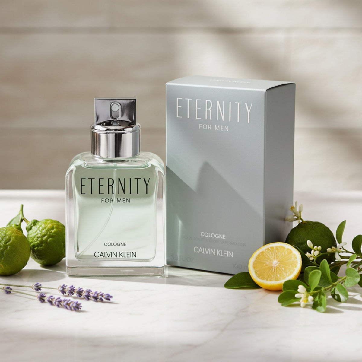 Eternity Cologne by Calvin Klein for men EDT 3.3 / 3.4 oz New in Box