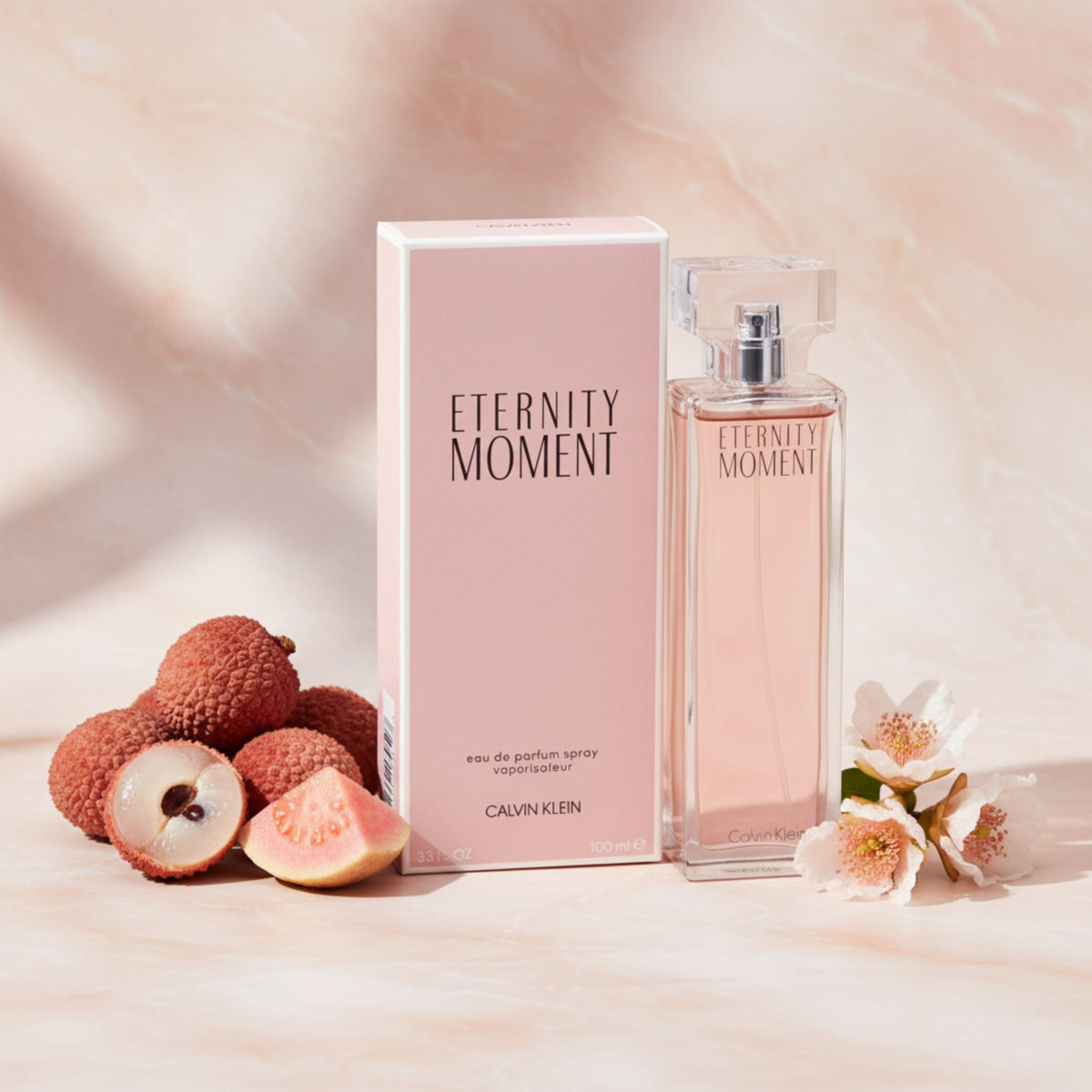 ETERNITY MOMENT by Calvin Klein 3.3 / 3.4 oz EDP Perfume For Women New in Box