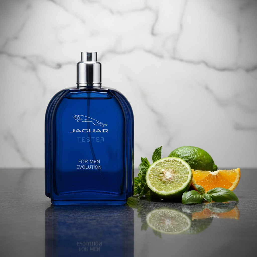 EVOLUTION Jaguar cologne men edt 3.4 oz 3.3 NEW TESTER - 3.4 oz / 100 ml