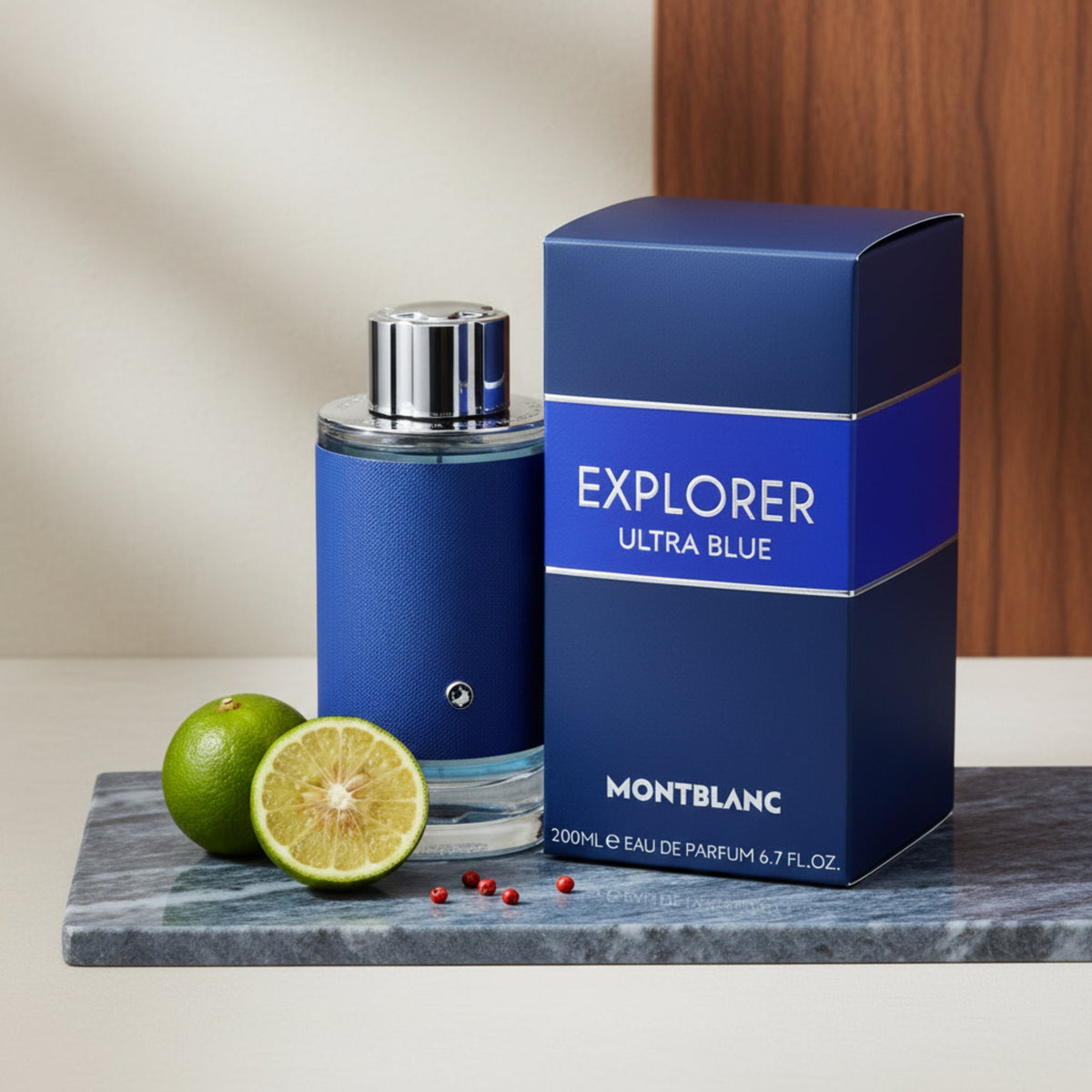 Explorer Ultra Blue by Mont Blanc for men EDP 6.8 oz 6.7 New in Box