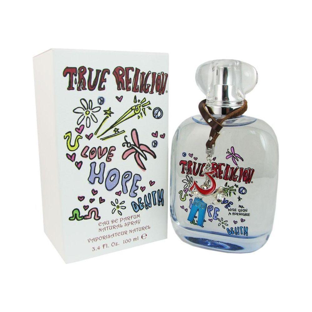 LOVE HOPE DENIM by True Religion 3.3 / 3.4 oz EDP Perfume for Women NIB