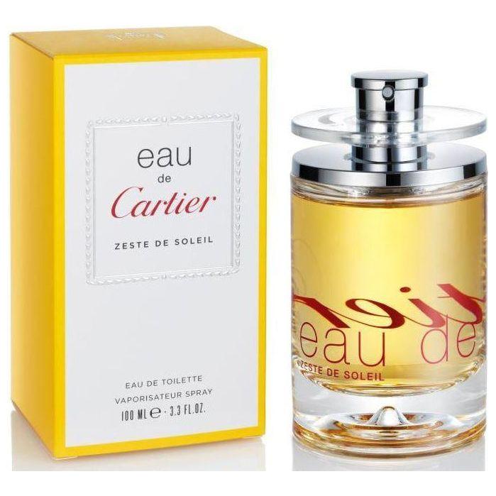 Cartier Eau De Zeste De Soleil EDT 3.3/3.4 oz New Box