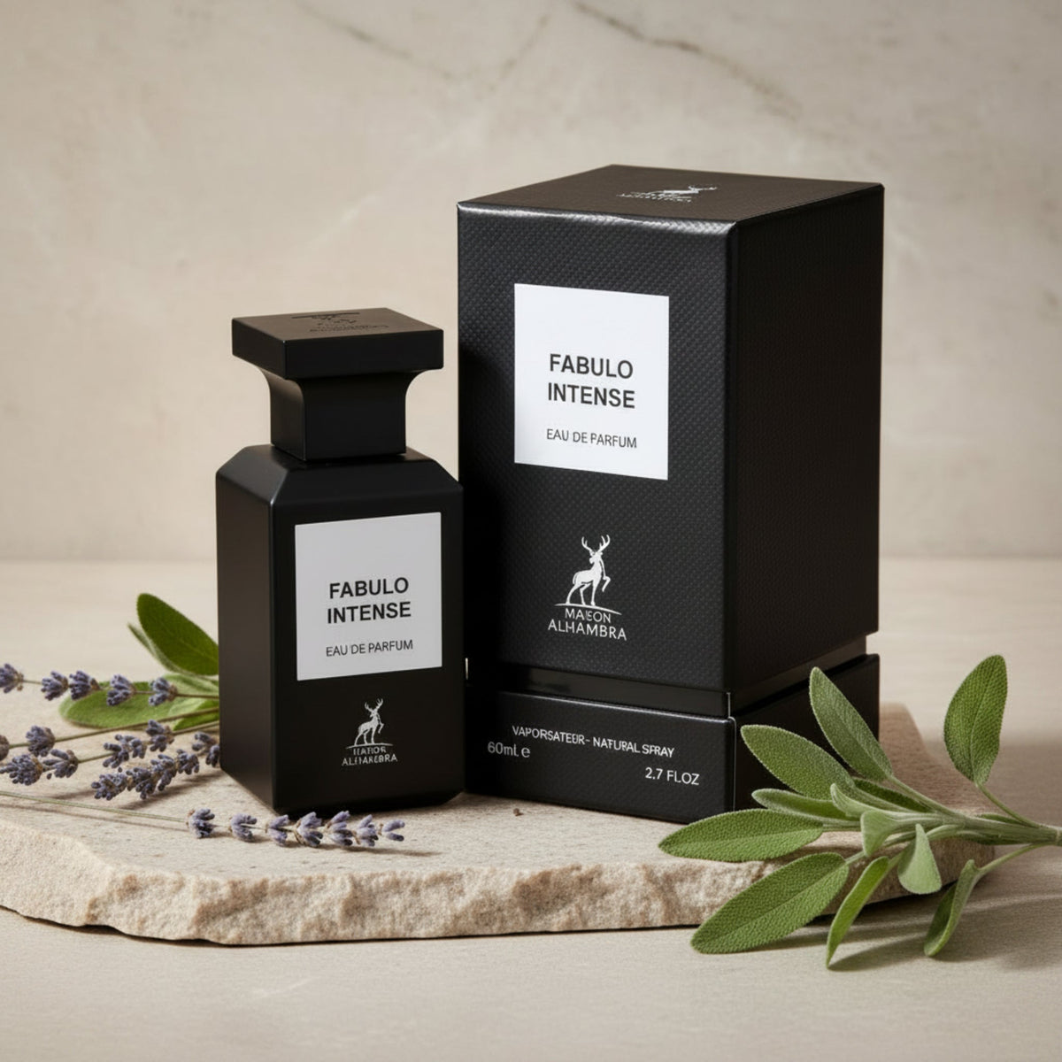 Fabulo Intense by Maison Alhambra cologne for men EDP 2.7 oz New in Box