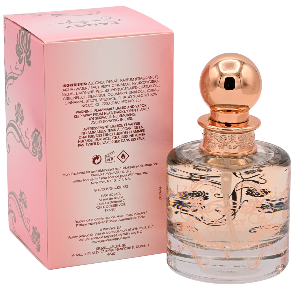 Fancy by Jessica Simpson 3.3 / 3.4 oz edp perfume women NEW in Retail Box