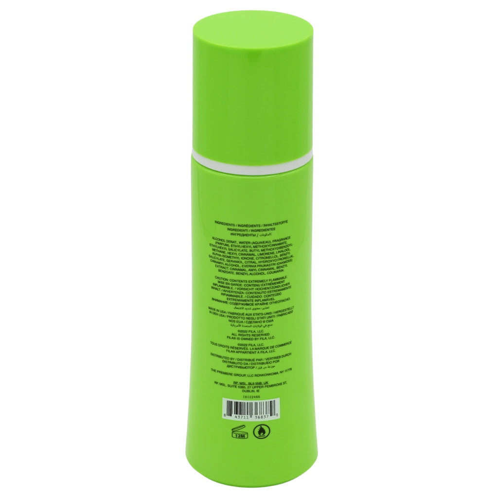 Fila Fresh Green Tonic Body Spray for Women, 8.4 oz Spray