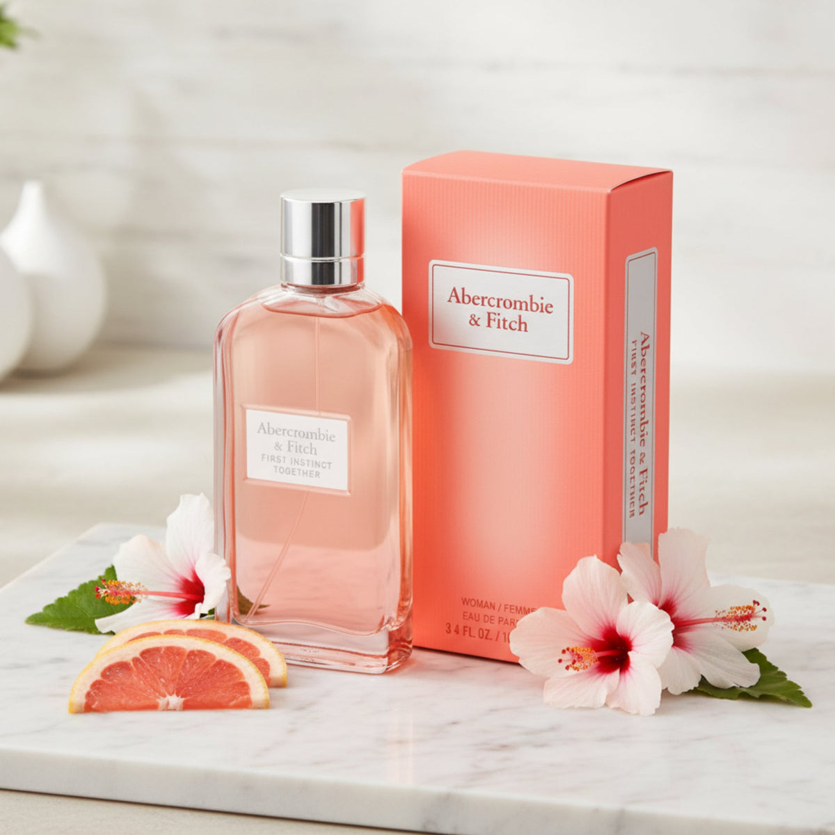 First Instinct Together Abercrombie & Fitch perfume women EDP 3.4 oz New Box
